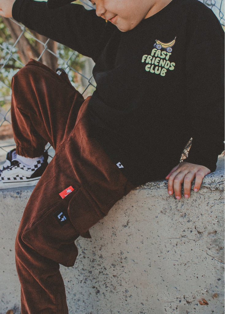 Brown Cord Cargos