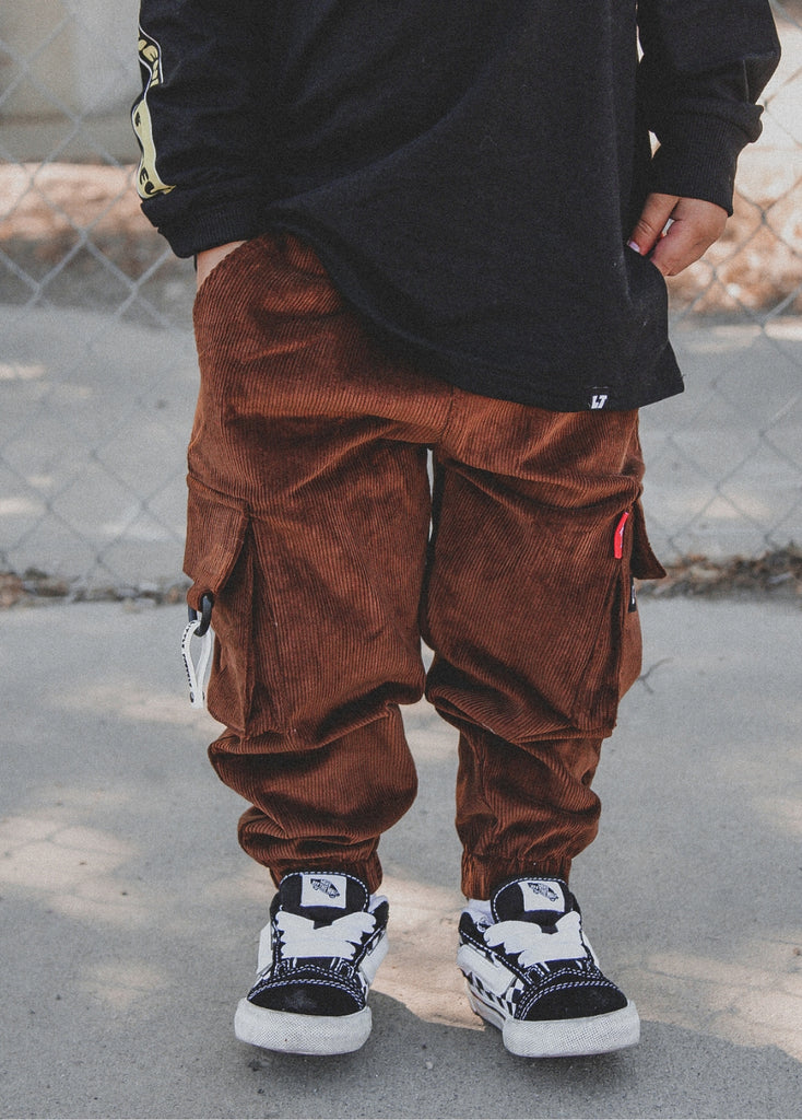 Brown Cord Cargos