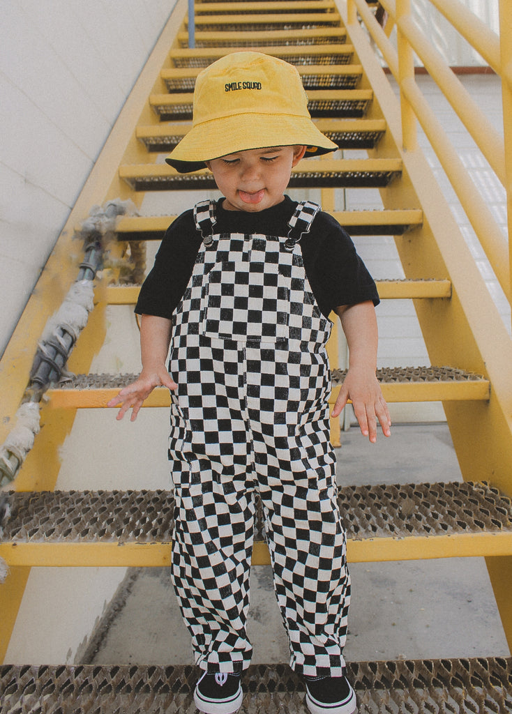 Smiley Bucket Hat Black