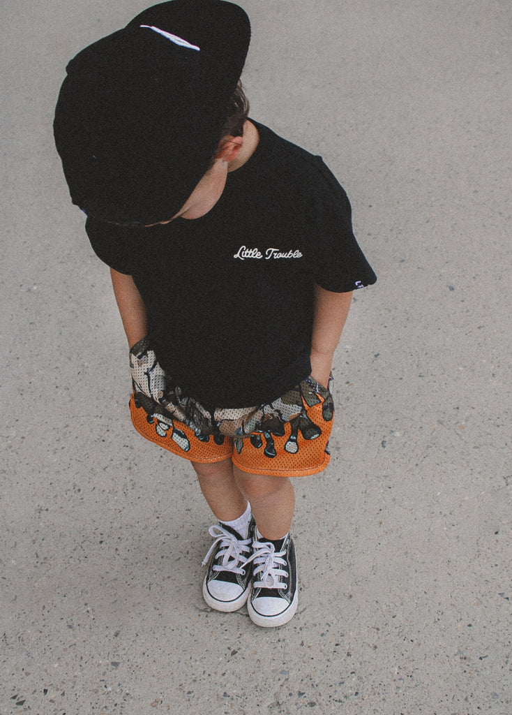 Heater Flame Shorts Camo