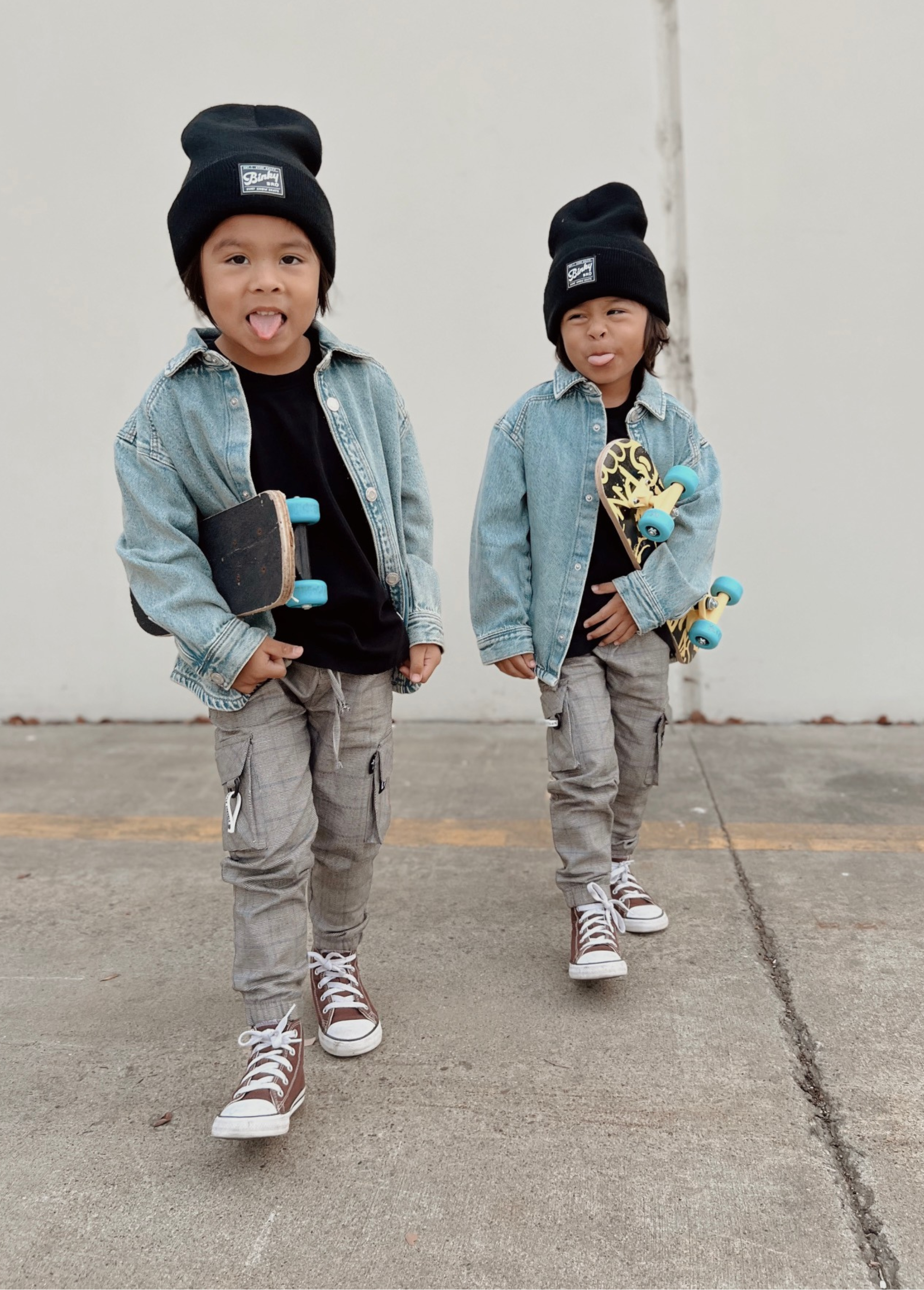 Little Trouble Plaid Cargo Pants | Little Trouble