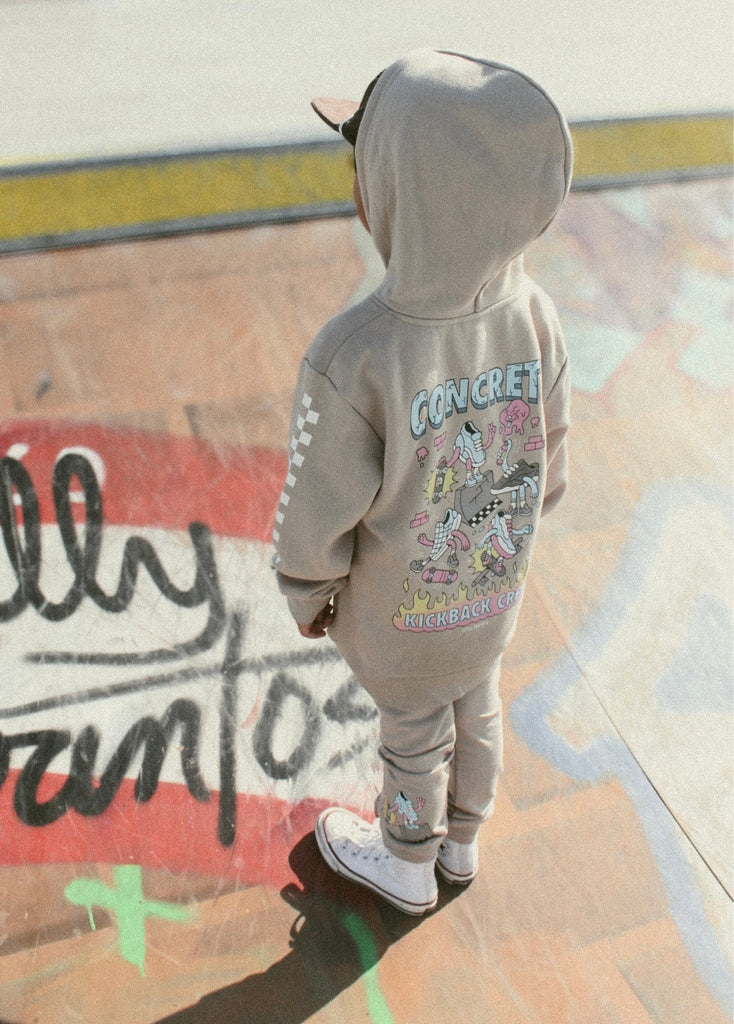 Concrete Kickback Hoodie