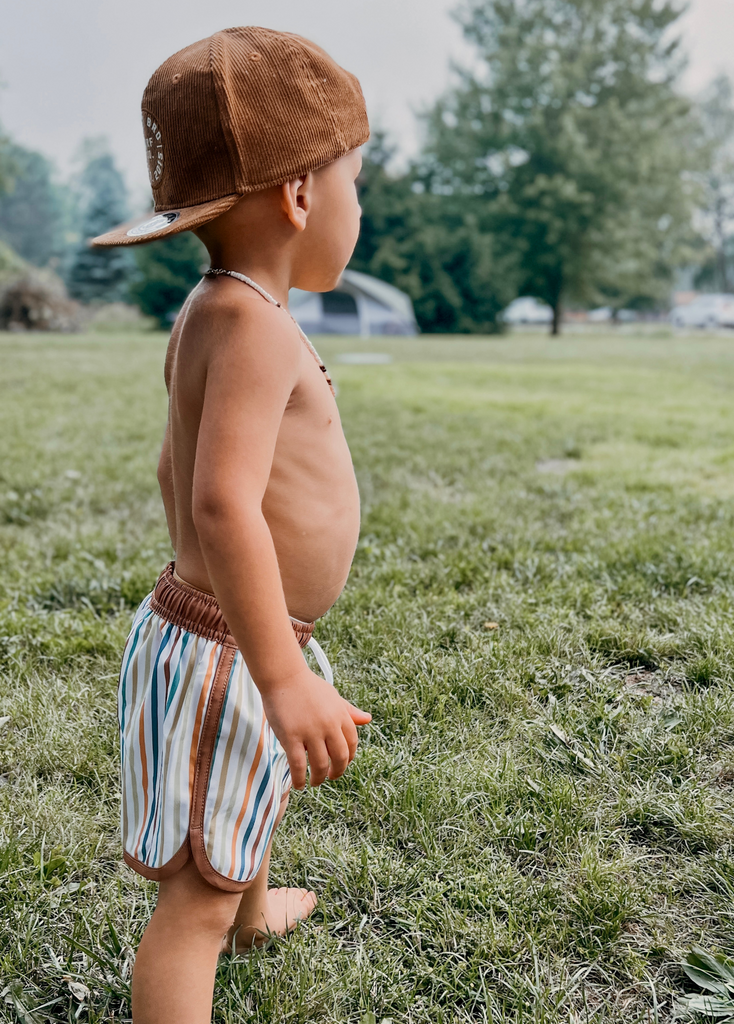 Retro Stripe Swimmies