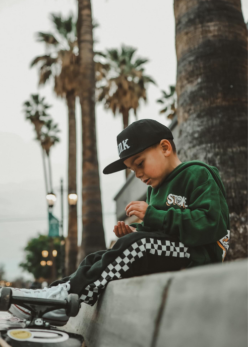Checker Joggers