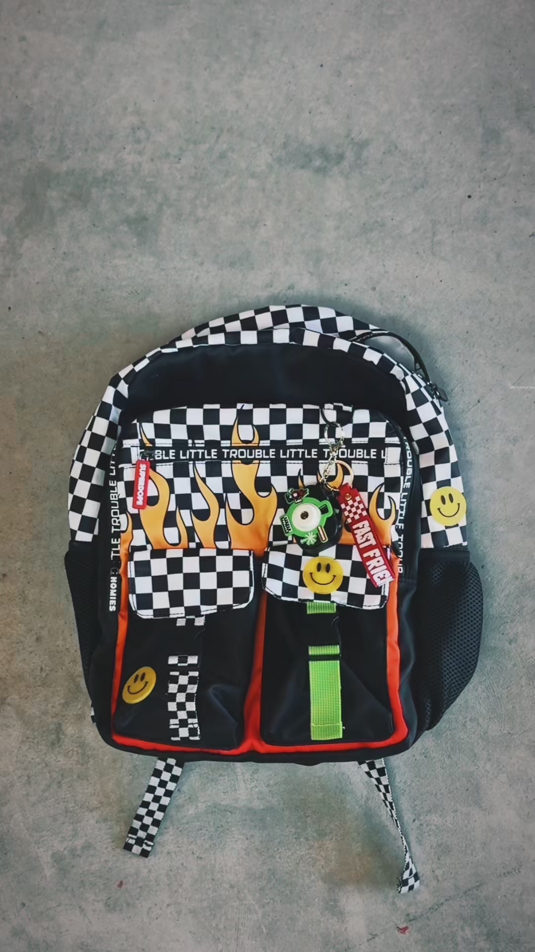 boohoo checkered mini backpack Fast Friends Backpack