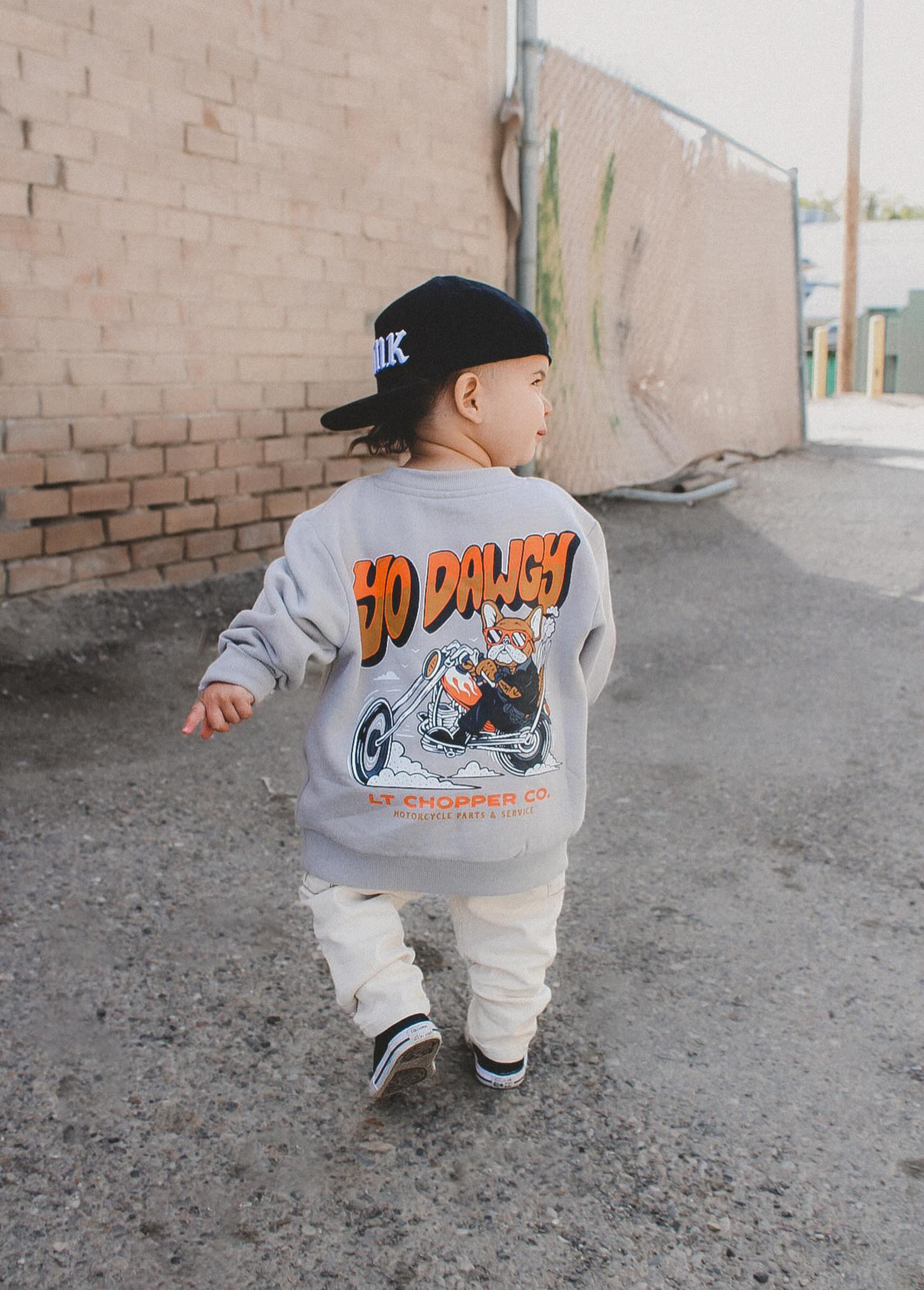 BOWWOW 'POWER TO THE PEOPLE' スウェット Yo Dawgy Crewneck | Little Trouble
