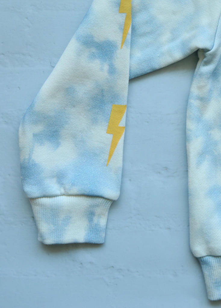 Blue Sky Tie Dye Crewneck