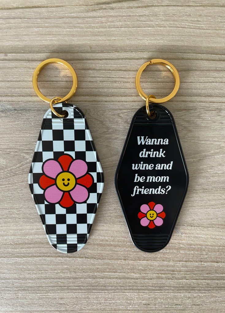 Motel Keychain